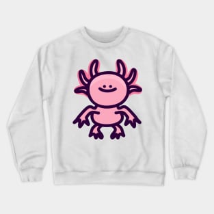 Staring Axolotl Crewneck Sweatshirt